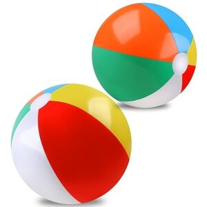 Beach Balls Colorful Vacation Pool Travel Fun Kid Adult Play Swim Child Toy